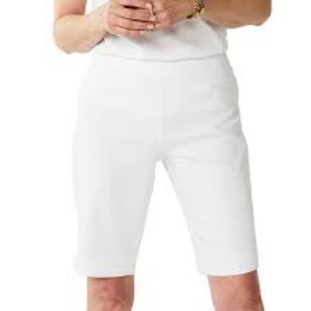 Croft and Barrow Polished Bermuda Shorts Pull On Size 12
